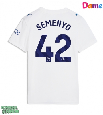 Manchester City Antoine Semenyo #42 Replika Tredjetrøje Dame 2026-27 Kortærmet